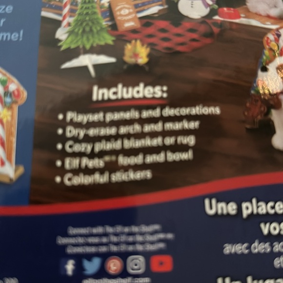 Elf Pets Christmas Cabin Playset - Picture 5 of 6